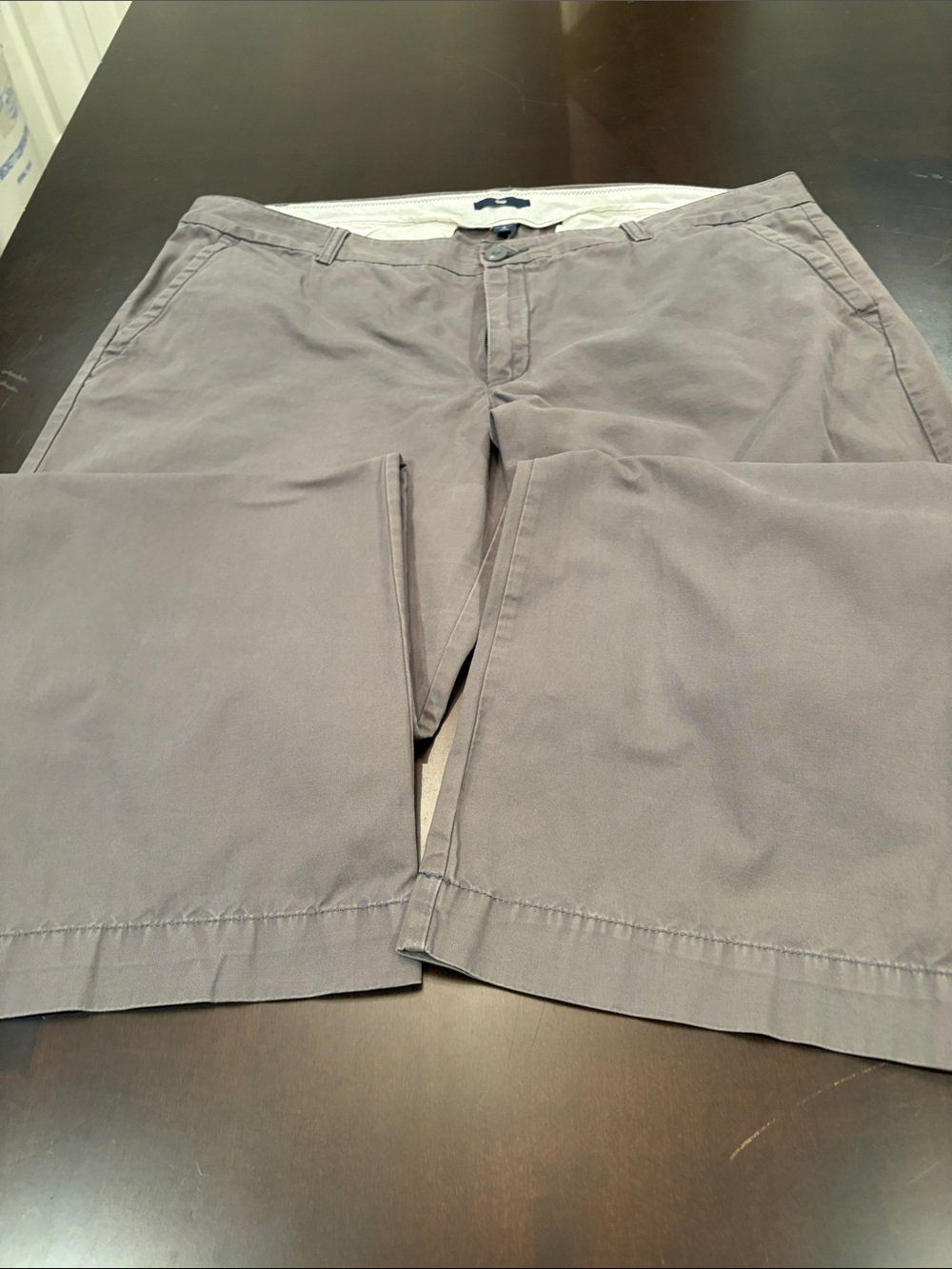 GAP Women's Taupe/Gray Chino Pants - Picture 4 of 5